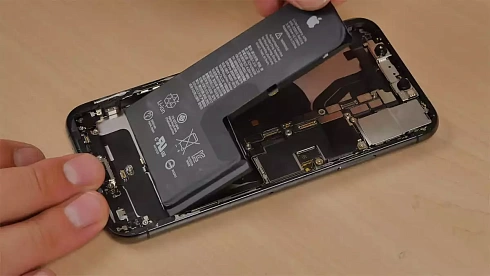 Замена аккумуляторной батареи на iPhone 12 Pro